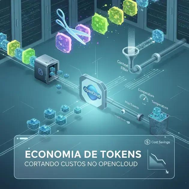 Economia de tokens: maneiras práticas de cortar custos no OpenCloud